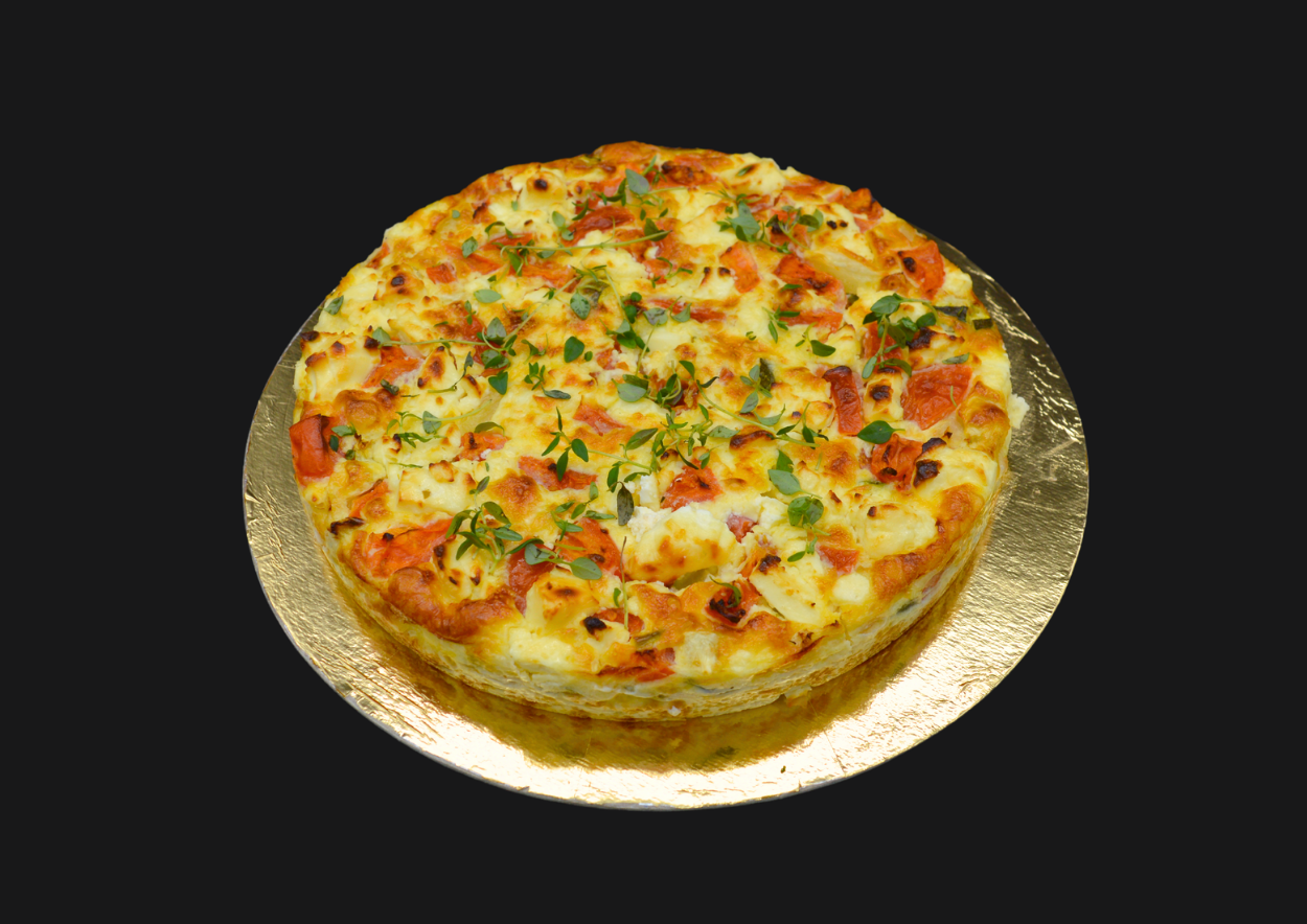 Feta quiche