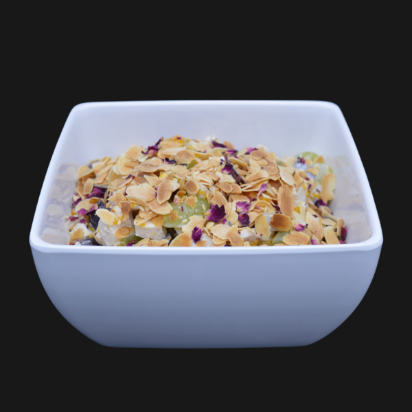 Viinamarja-mandariini-grillkanasalat